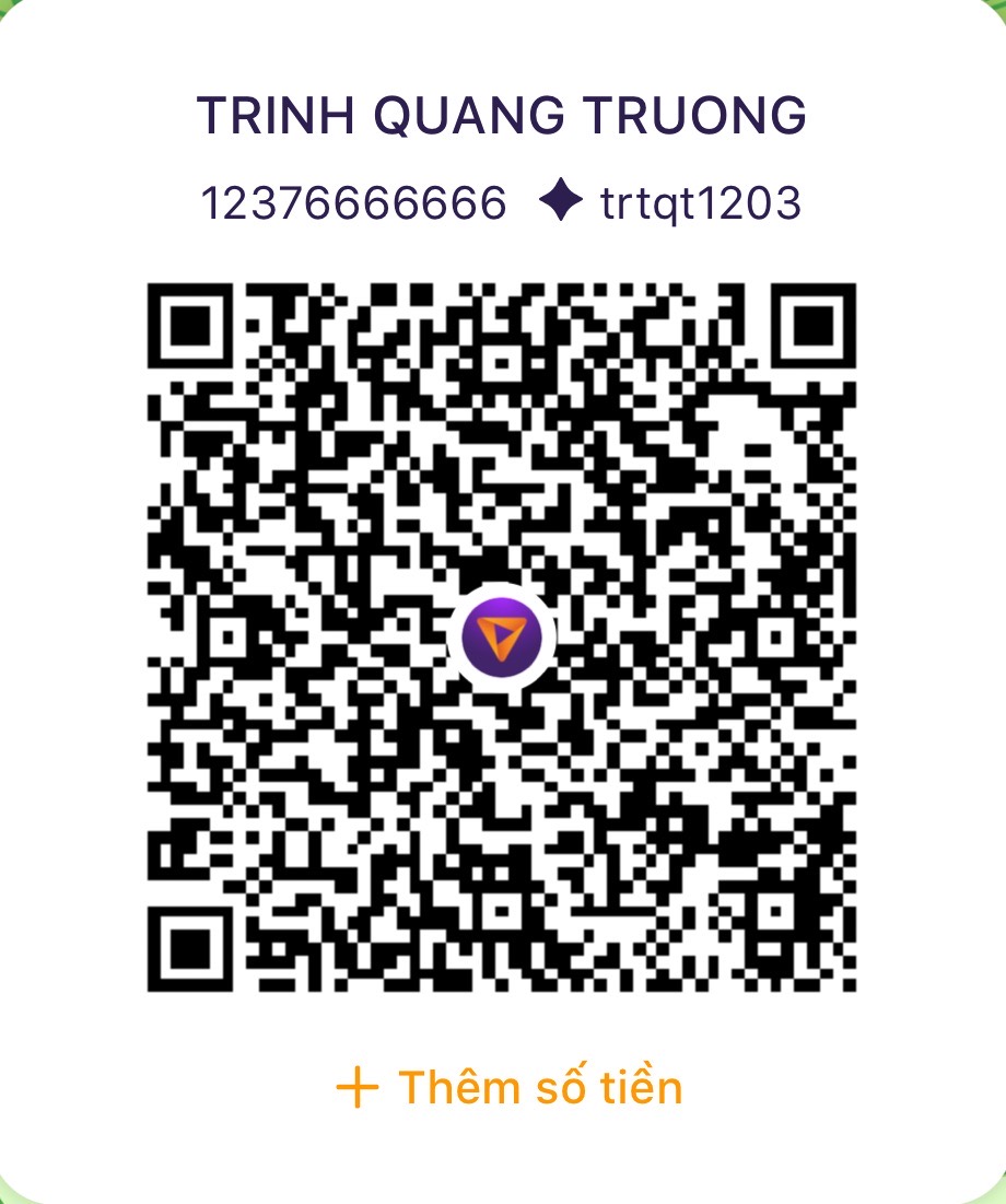 Mã QR nhận ủng hộ WakeStop — TRINH QUANG TRUONG
